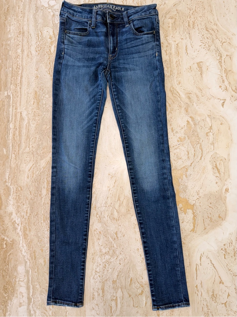 American Eagle Outfitters Women's Indigo Jegging Jeans Size 6 long